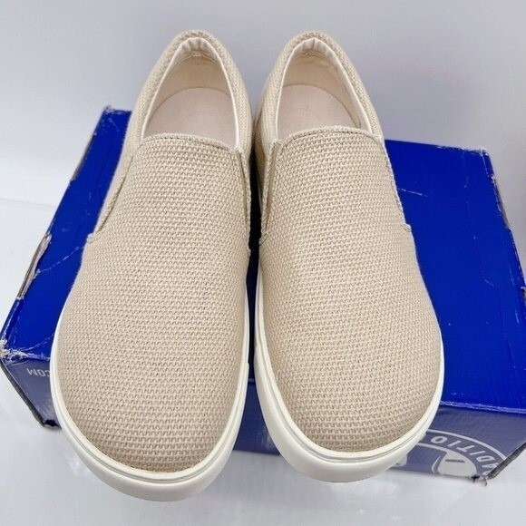 Birkenstock Oswego Casual Shoe Loafer Sandcastle Canvas Womens EU 36 US 5- 5.5 - Picture 5 of 11